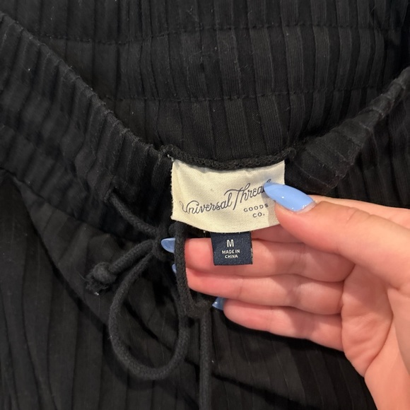 Universal Thread Black Ribbed Skirt - Picture 3 of 3